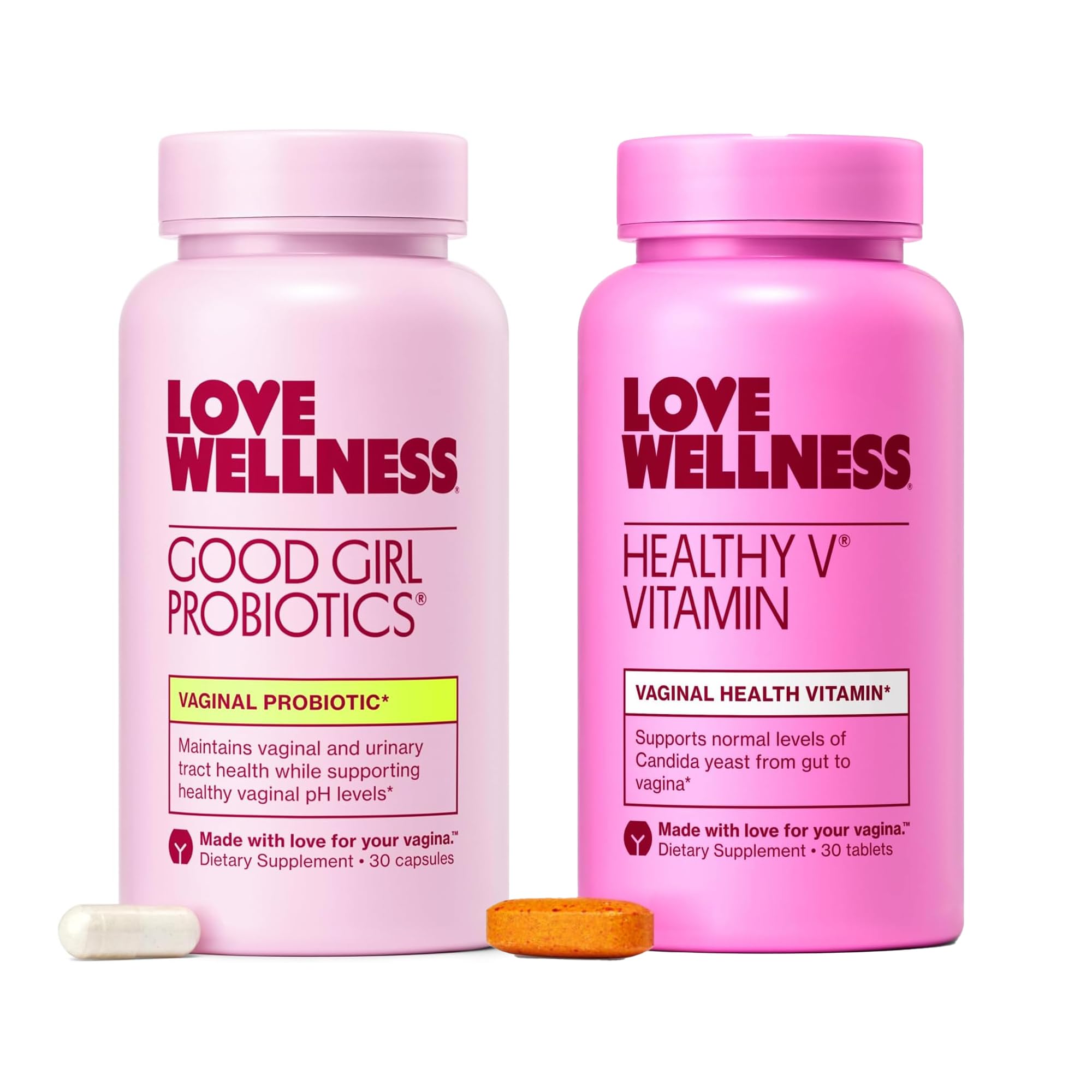 Box of Love Wellness Good Girl Probiotics packaging