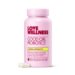 Love Wellness Good Girl Probiotics bottle front view