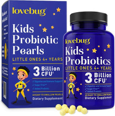 LOVEBUG Kids Probiotics packaging front