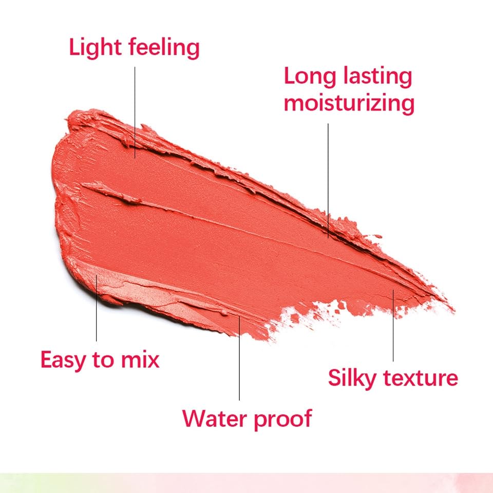 Lovelycat long-wear blush stick for lasting daily color.