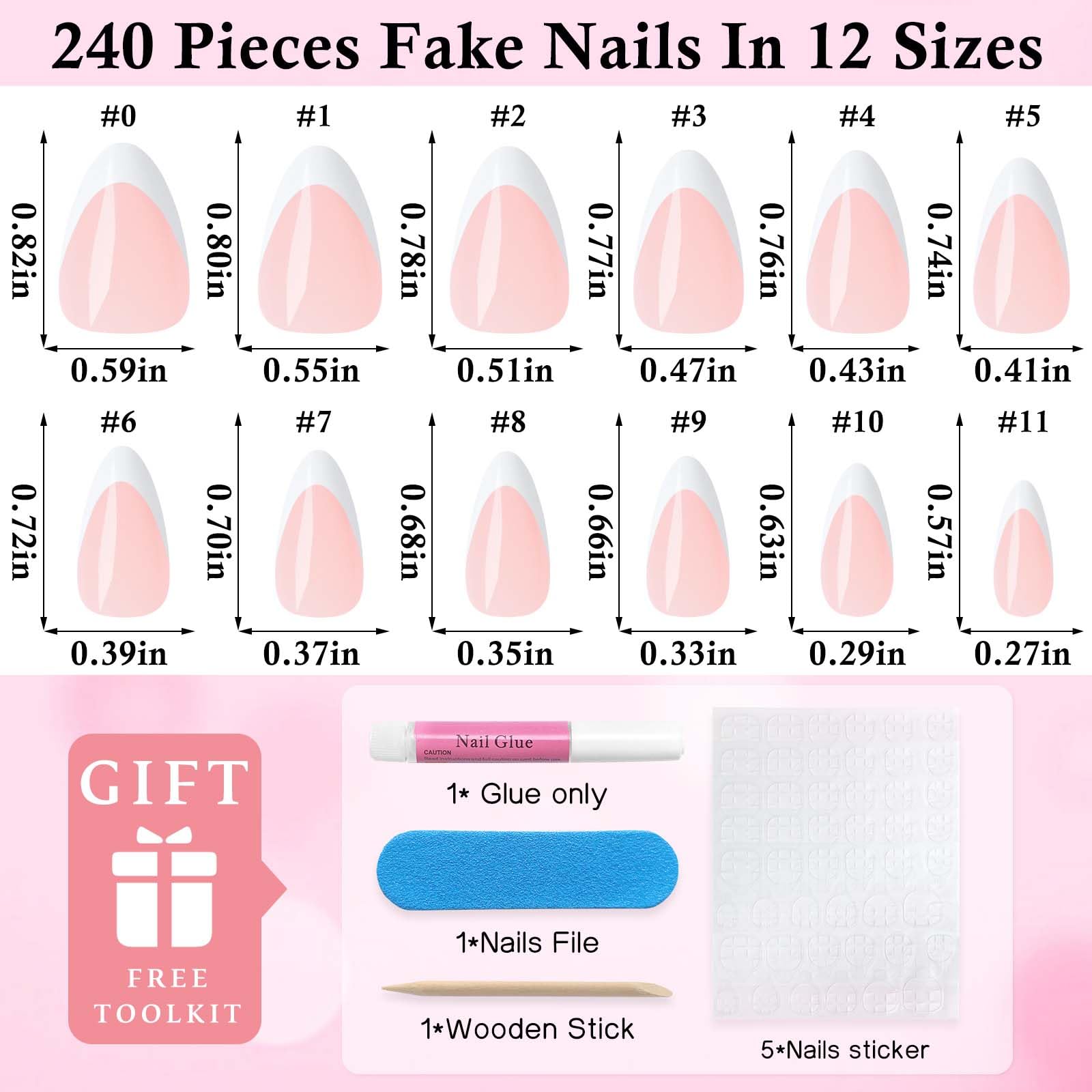 LoveOurHome nude-base almond press-ons for versatile short nail looks