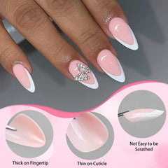 LoveOurHome glue tabs kit with press-on nails for secure adhesion