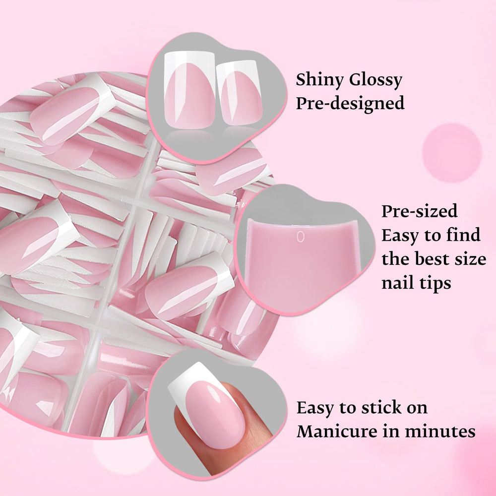 LoveOurHome durable press-on nails offering long wear and chip resistance
