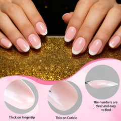 LoveOurHome nail file and wooden stick for shaping and prepping nails
