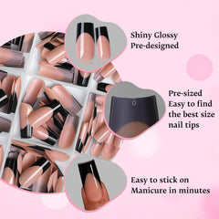 LoveOurHome nail glue tabs kit ensures secure, easy application.