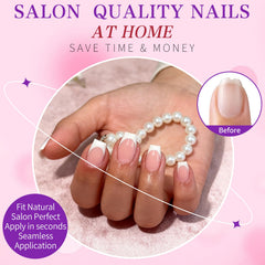LoveOurHome short coffin nails come in 12 sizes for a precise fit.
