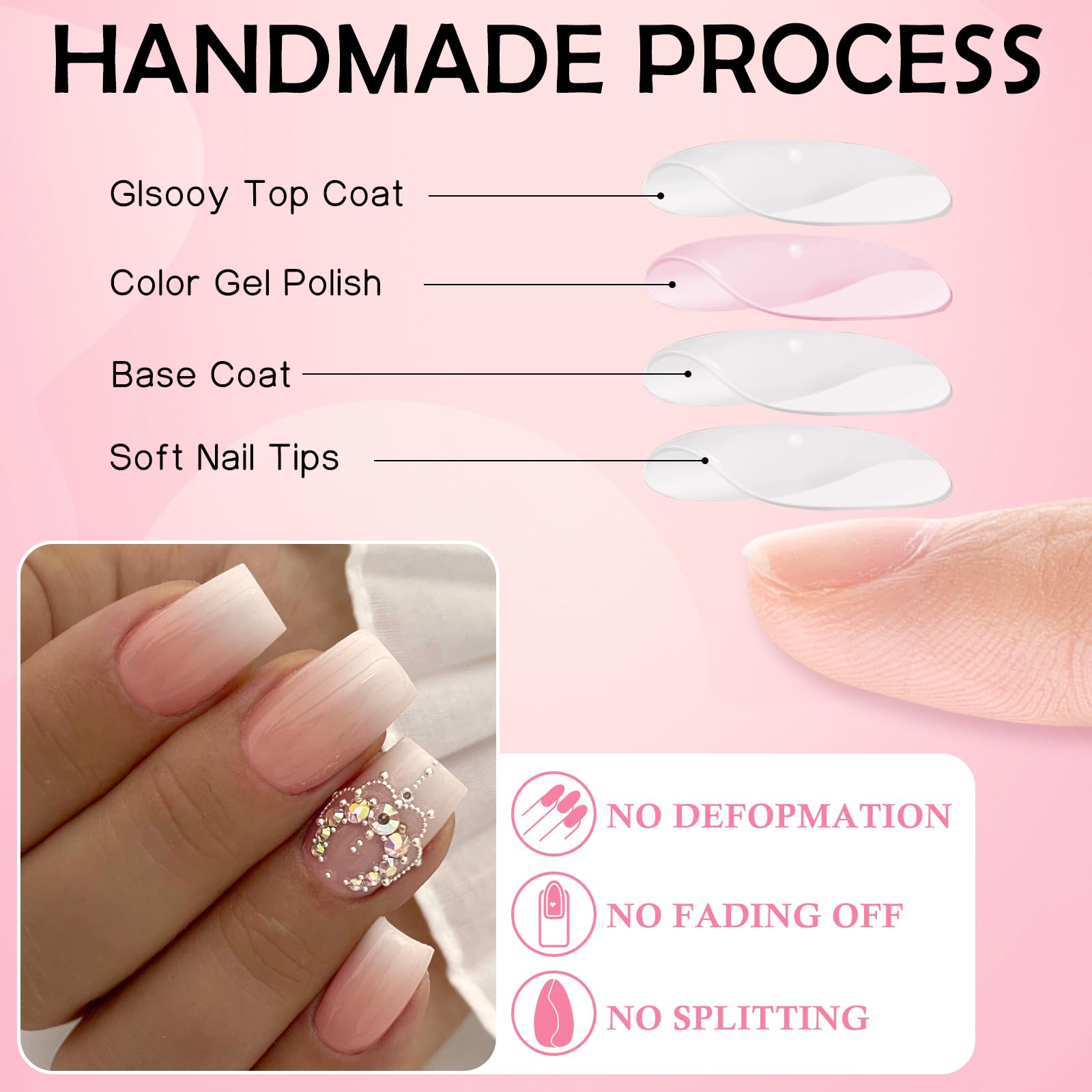 LoveOurHome ombre nails, a thoughtful gift for teens, women, and manicure lovers