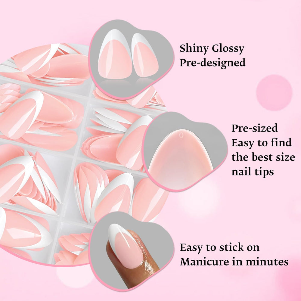 LoveOurHome durable chip-resistant press-on nails for long-lasting polish