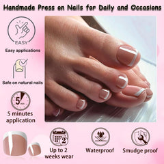 Nail file and wooden stick included for precise shaping with LoveOurHome kit.