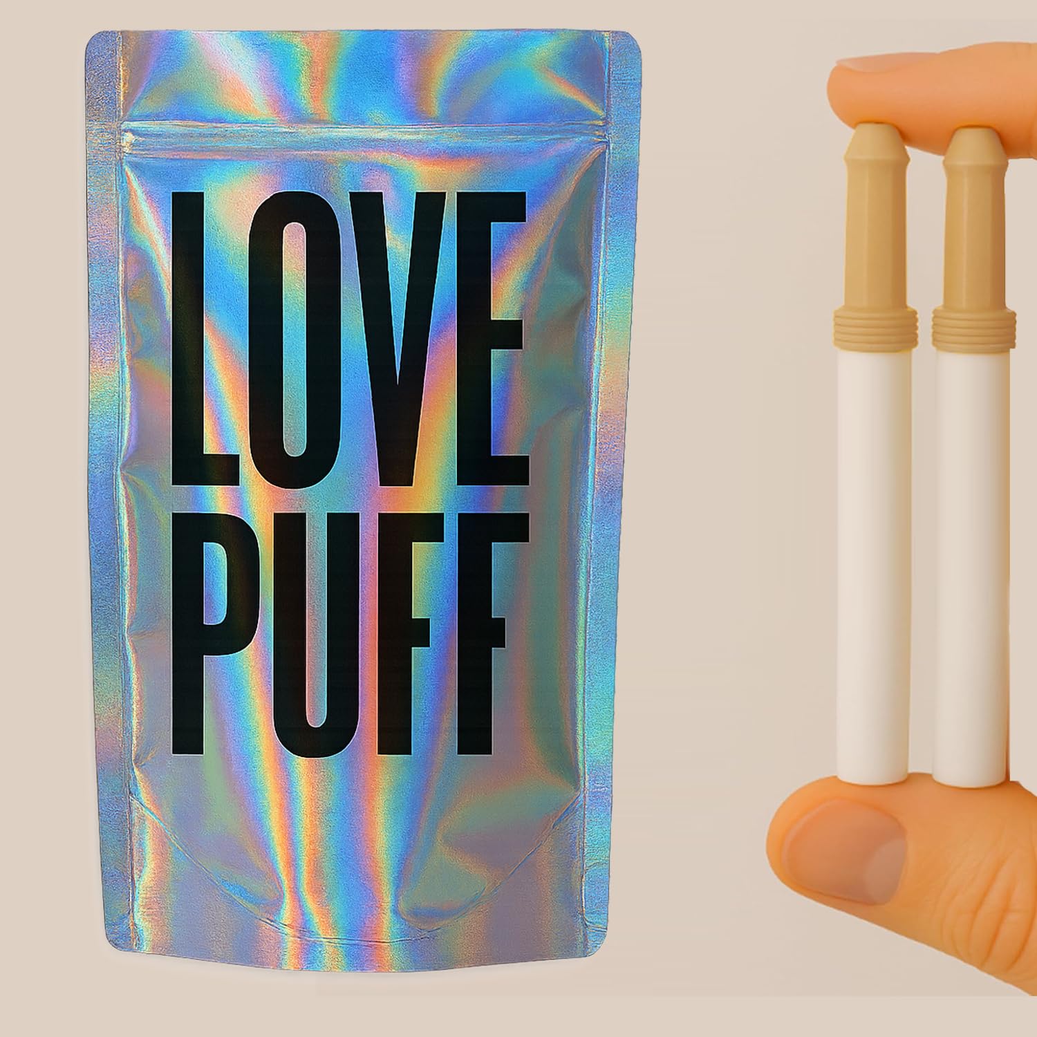 LovePuff Habit Replacement Breathing Stick front packaging with Mountain Air flavor