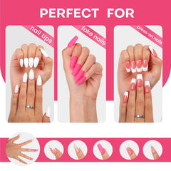 Lovful easy and precise application for salon-quality dip, acrylic, and press-ons.