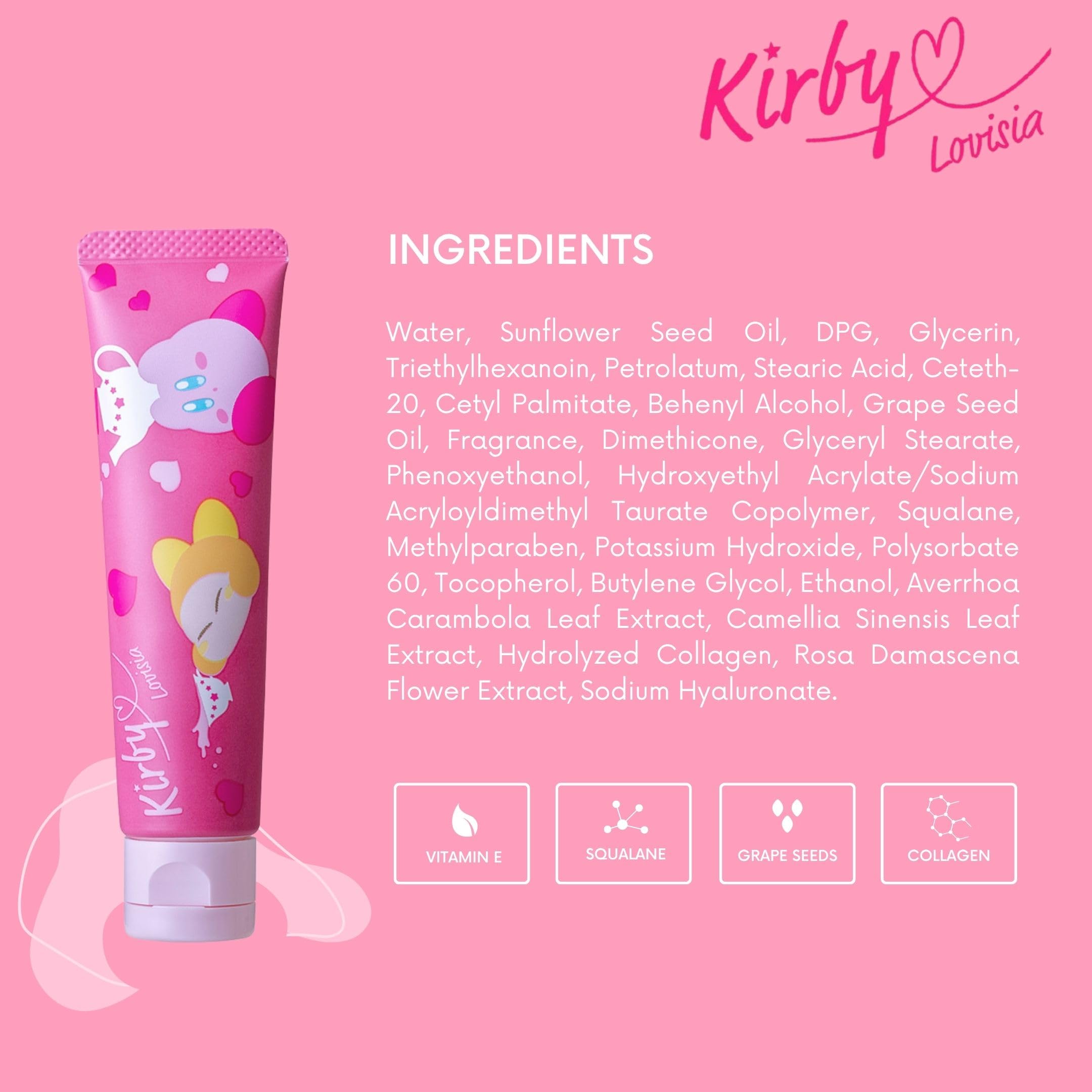 Lovisia Kirby hand cream box and branding on packaging