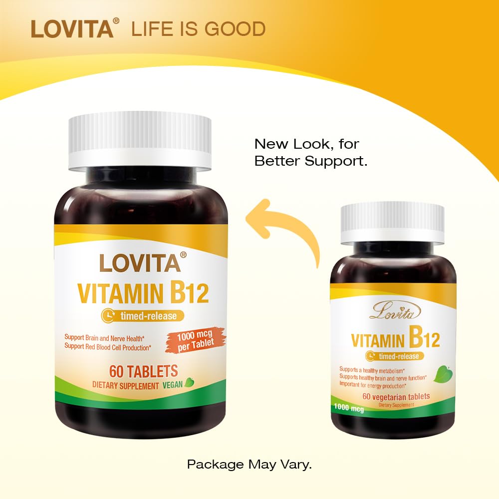 One-a-day B12 tablet for daily energy