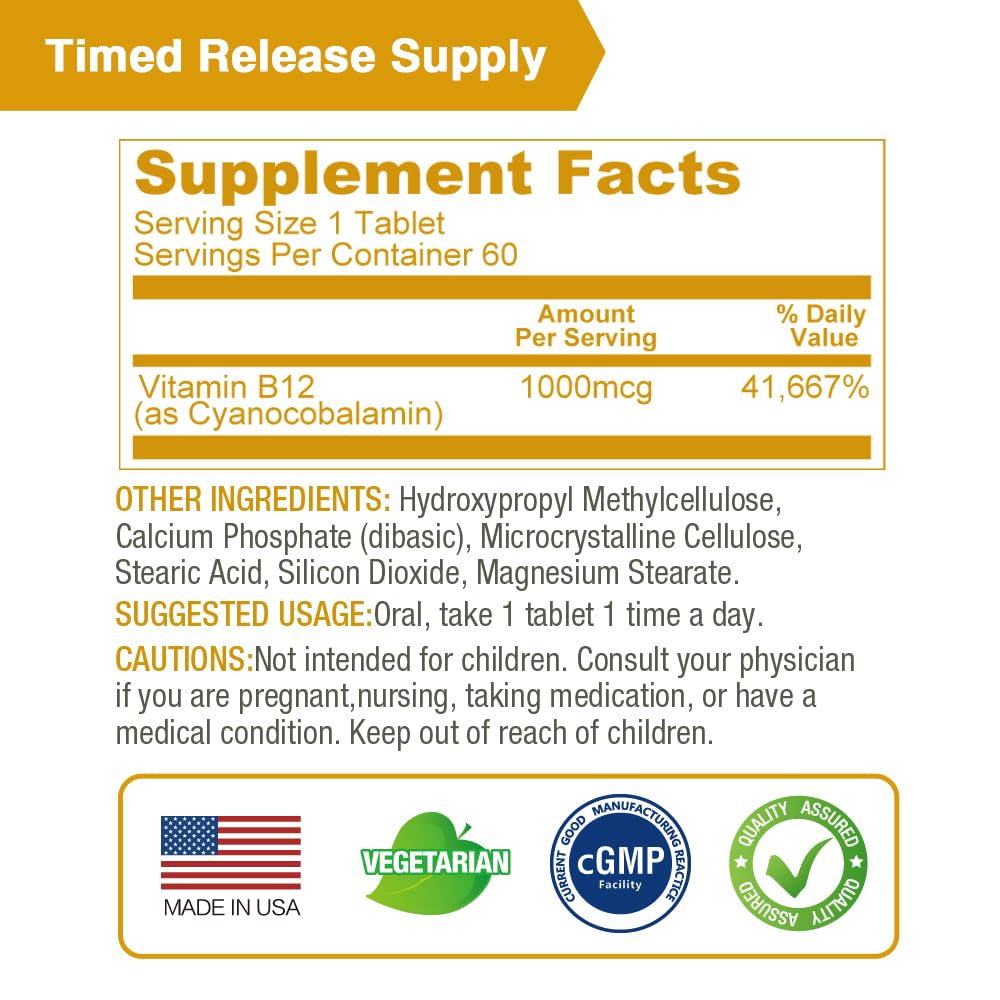 Supports nervous system with B12