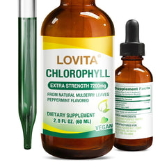 LOVITA Chlorophyll Drops bottle front view
