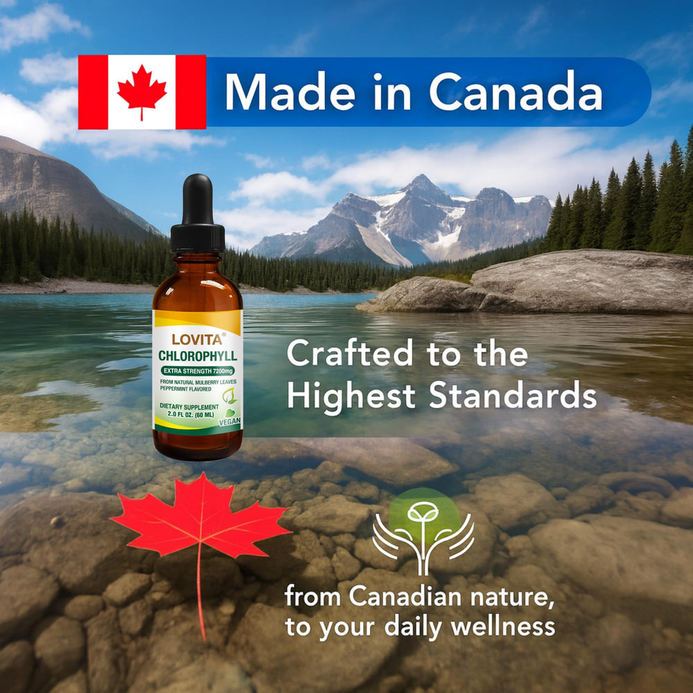 Packaging and box for LOVITA Chlorophyll Drops