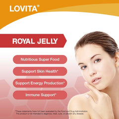 Vegan capsules of Lovita Royal Jelly