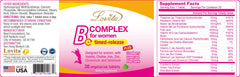 Key ingredients of Lovita B Complex: iron, cranberry, pine bark, green tea