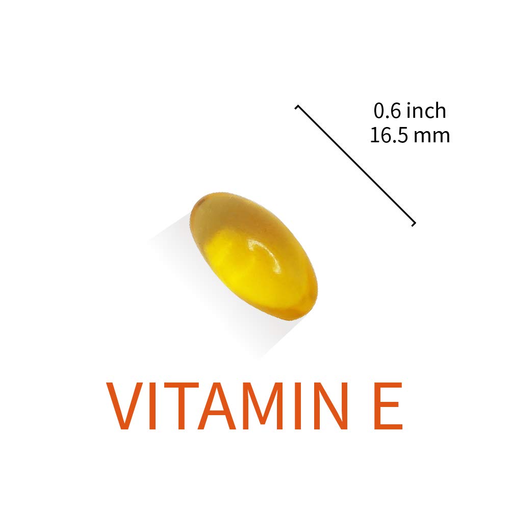 Vegan-friendly Vitamin E softgels without gelatin