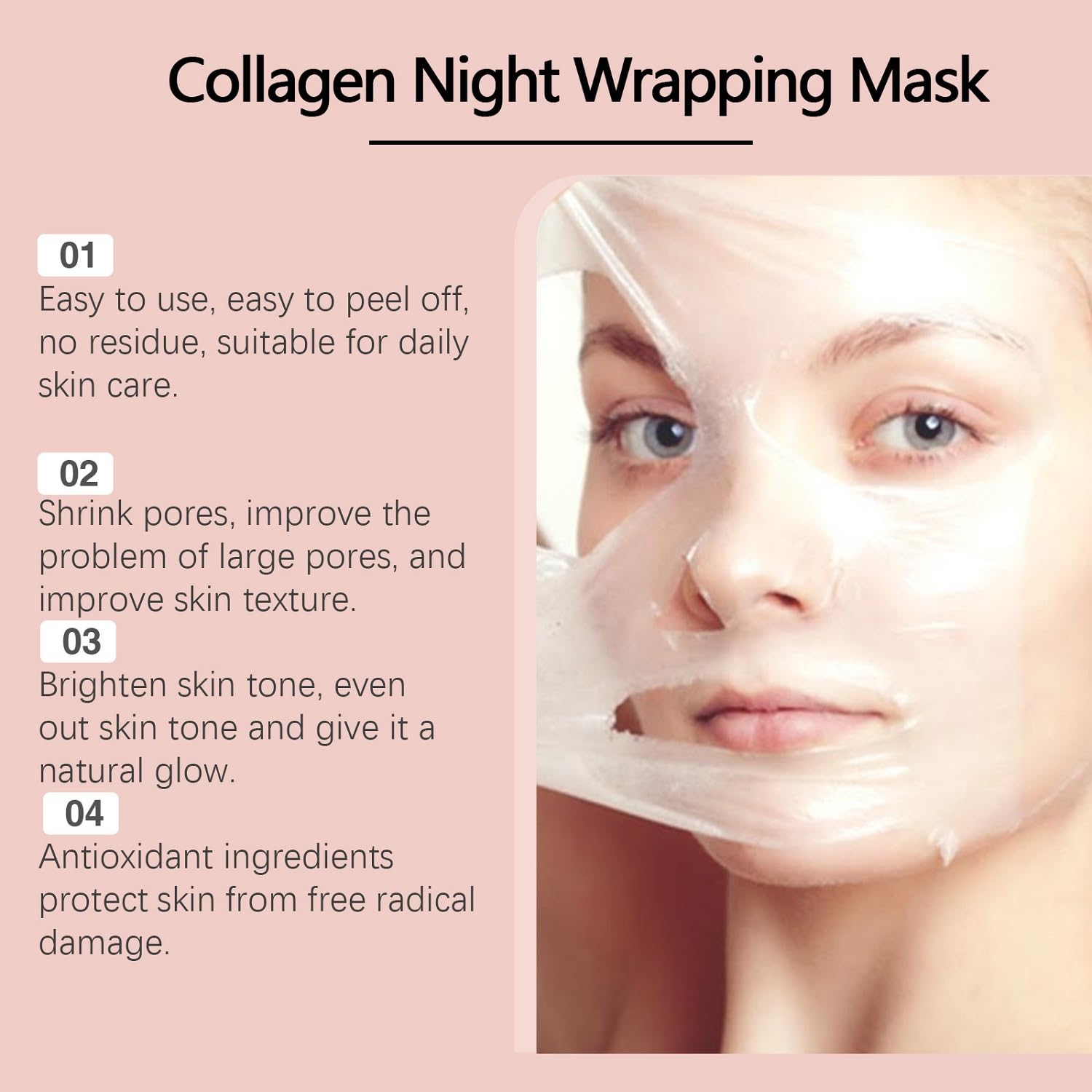 LOYOTICE Elasticity & Firming: tightened skin texture after use.