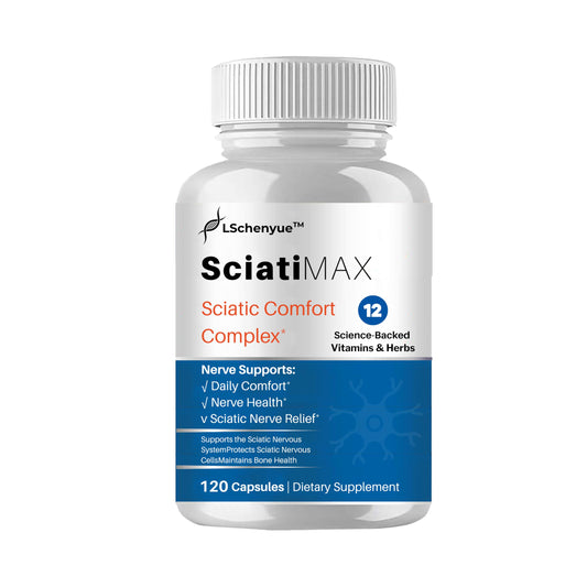 LSchenyue Sciatica Nerve Pain Relief bottle and capsules