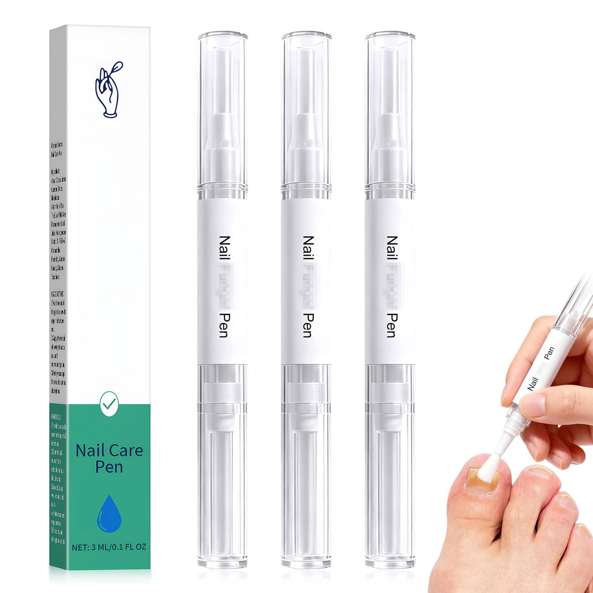LSROUMEL Nail Fungus Pen twist-application for easy daily use and targeted care.