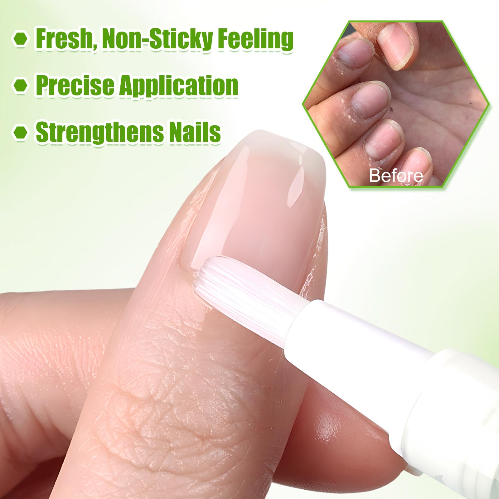 LSROUMEL All-nail-types formula hydrates and conditions for healthier-looking nails.
