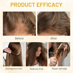 LSROUMEL natural formula promotes vitality of hair.