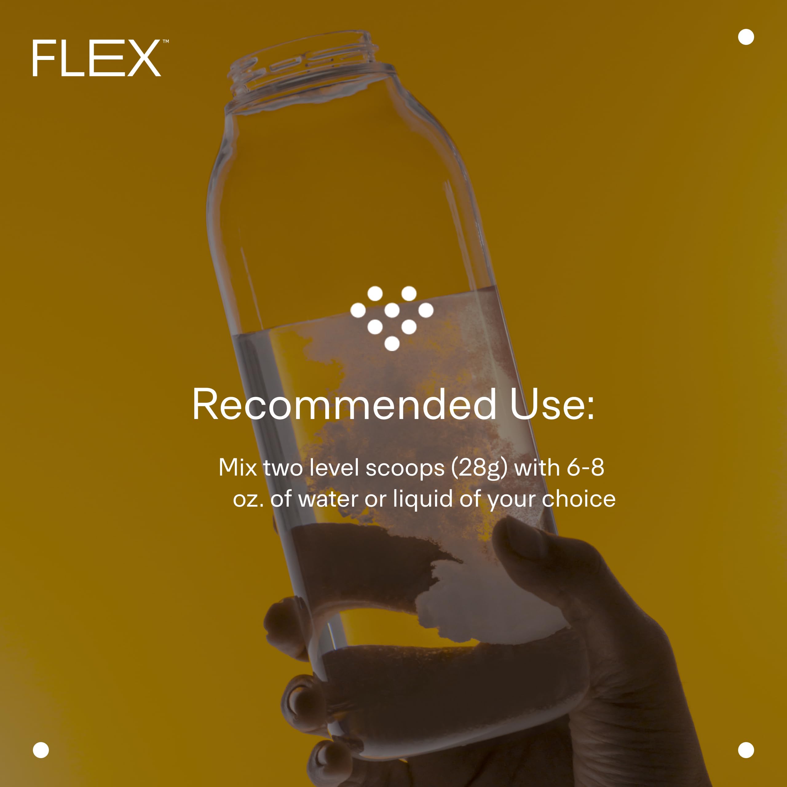 Ingredients and nutrition facts of LTH Flex Whey Protein Isolate