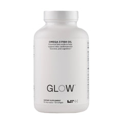 LTH Glow Omega-3 Fish Oil bottle product shot
