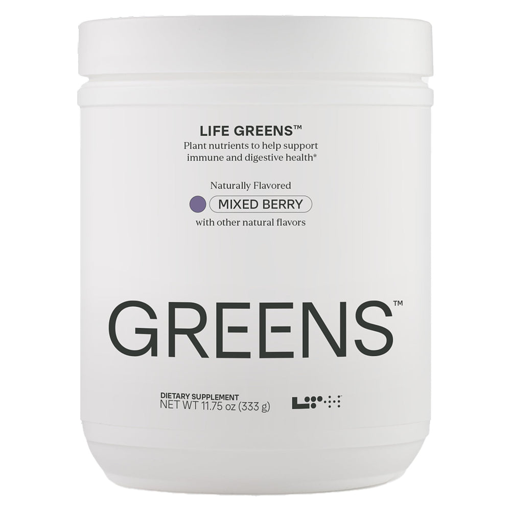LTH Life Greens Mixed Berry powder container front