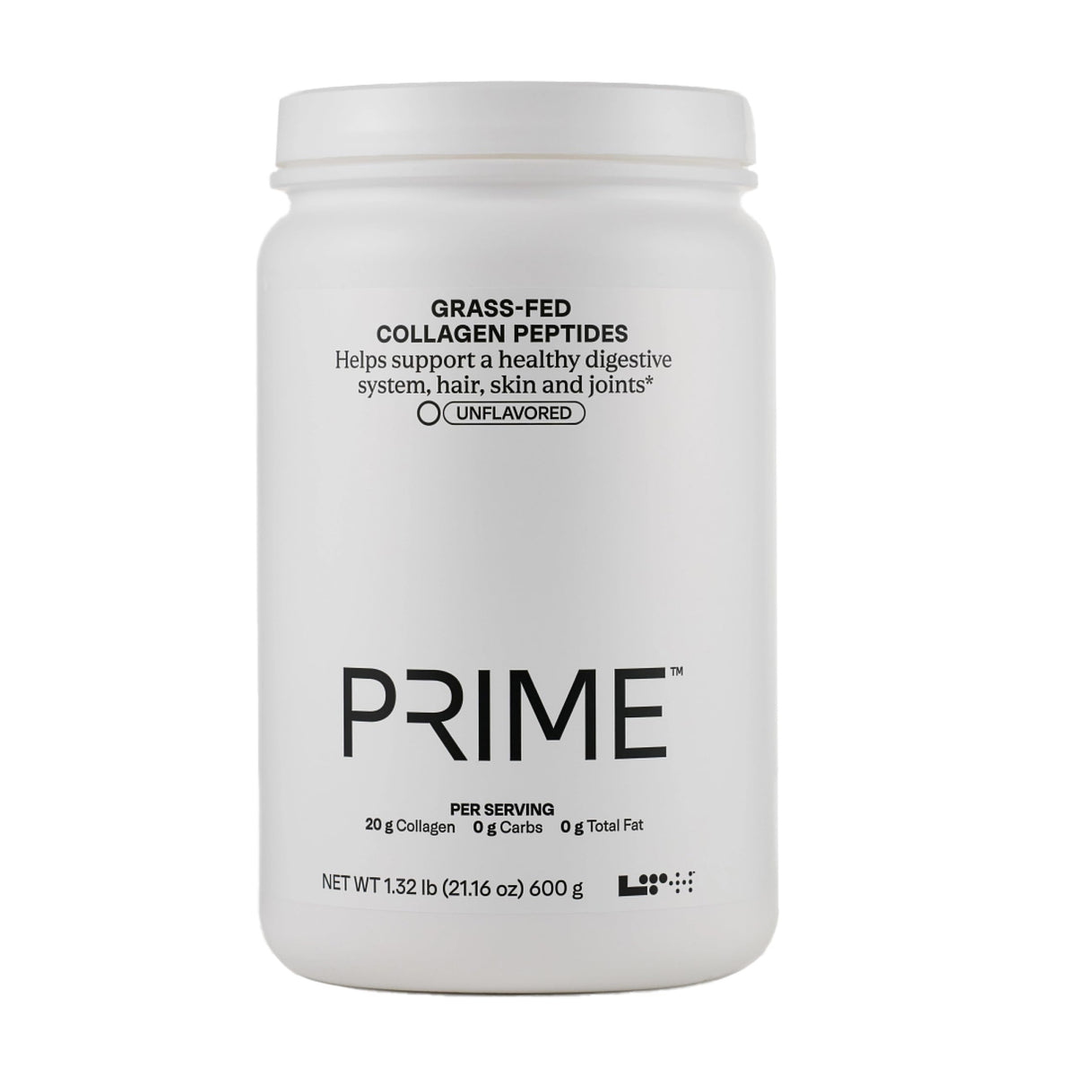 LTH Prime Collagen Peptides bottle label