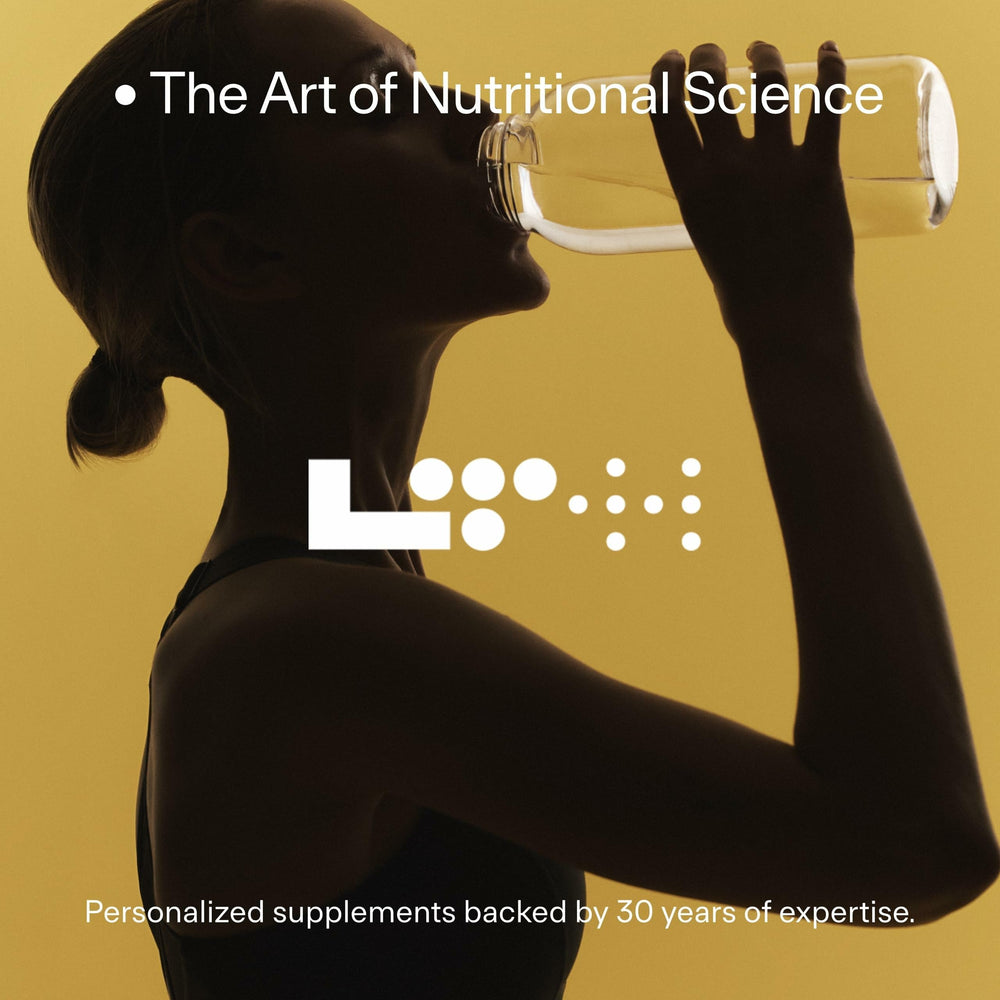 Collagen peptides being stirred into a shake or coffee