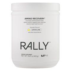 LTH Rally Amino Recovery Lemon Lime bottle, 30 servings