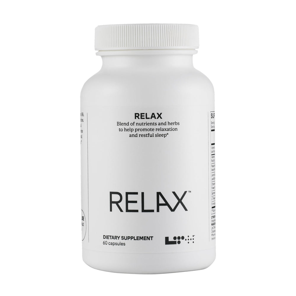 LTH Relax bottle label