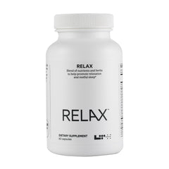 LTH Relax bottle label
