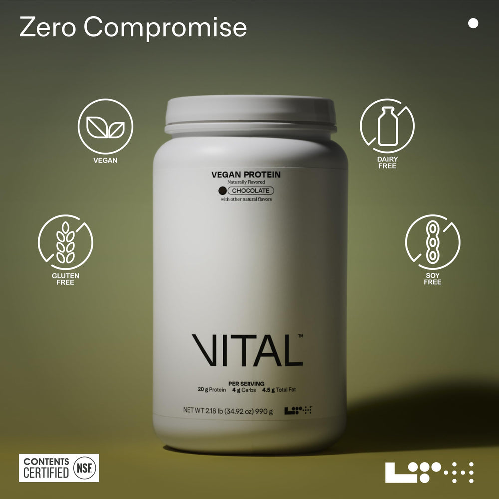LTH Vital Vegan Protein packaging front