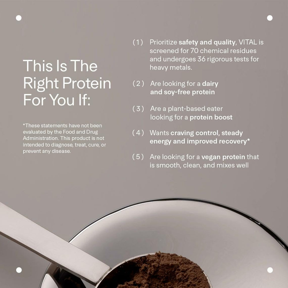 Soy-free icon for LTH Vital Vegan Protein