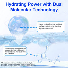 LTQXGT Hyaluronic Acid Powder being mixed into serum for hydration