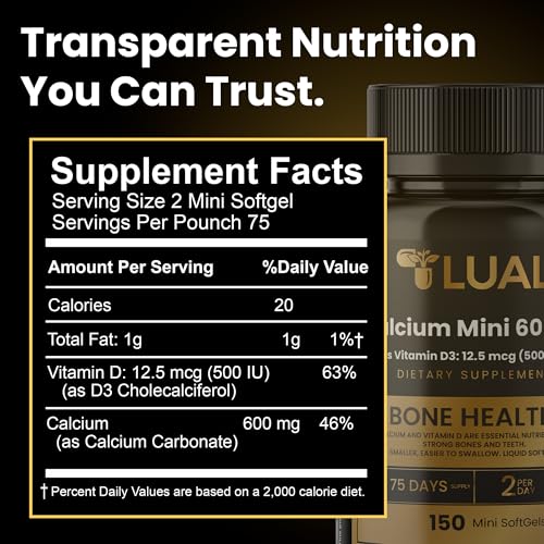Supplement facts and Vitamin D3 illustration