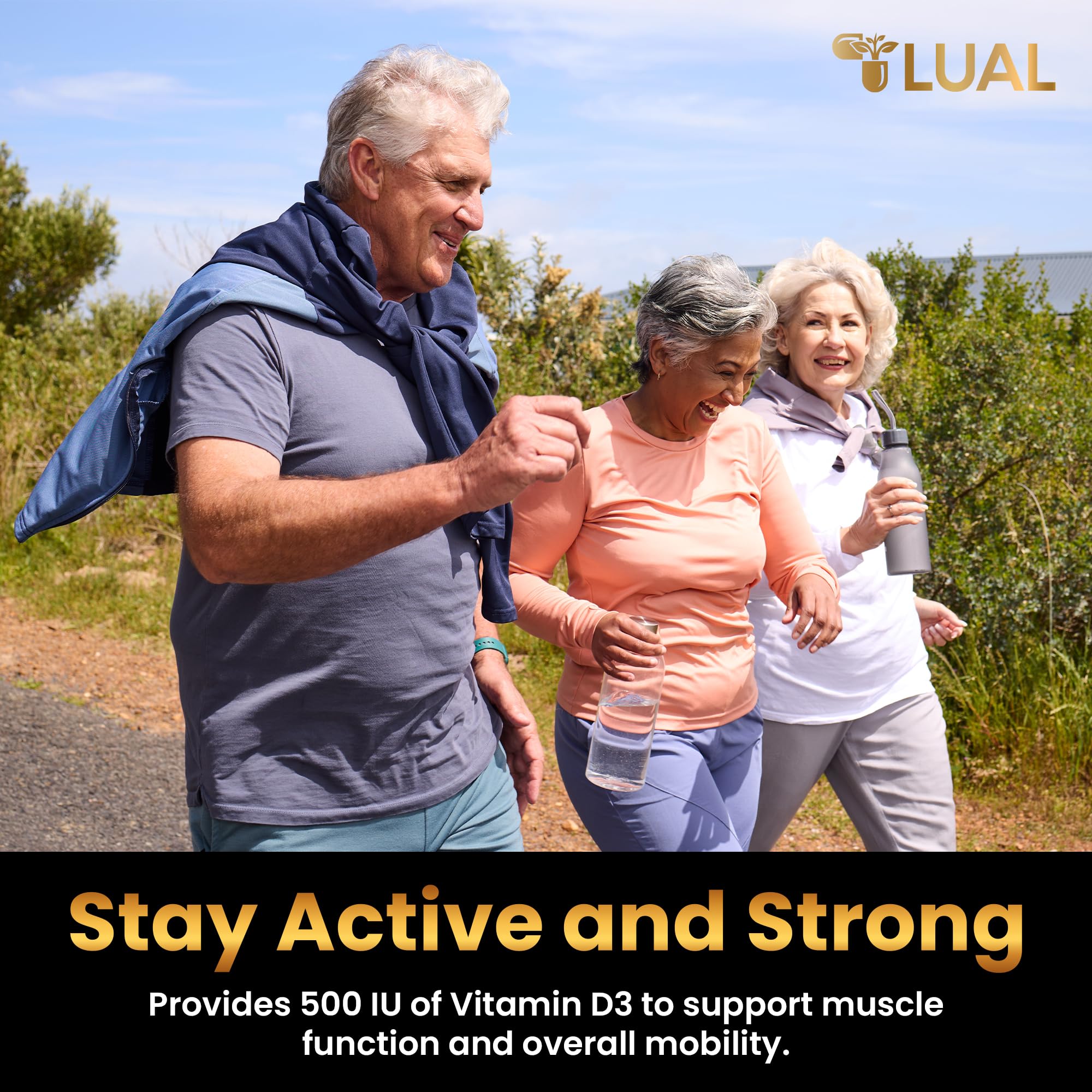 Calcium and Vitamin D3 combination for bone health