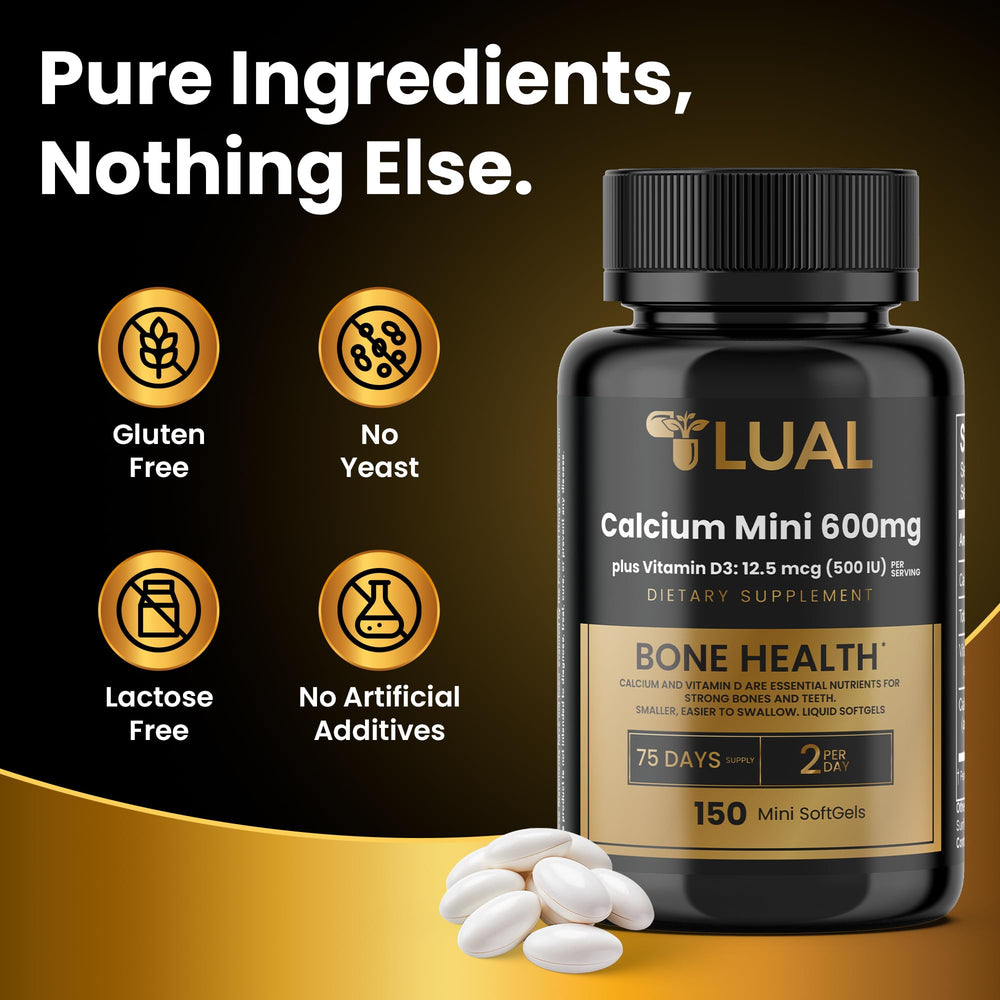 150 mini softgels packaged in bottle