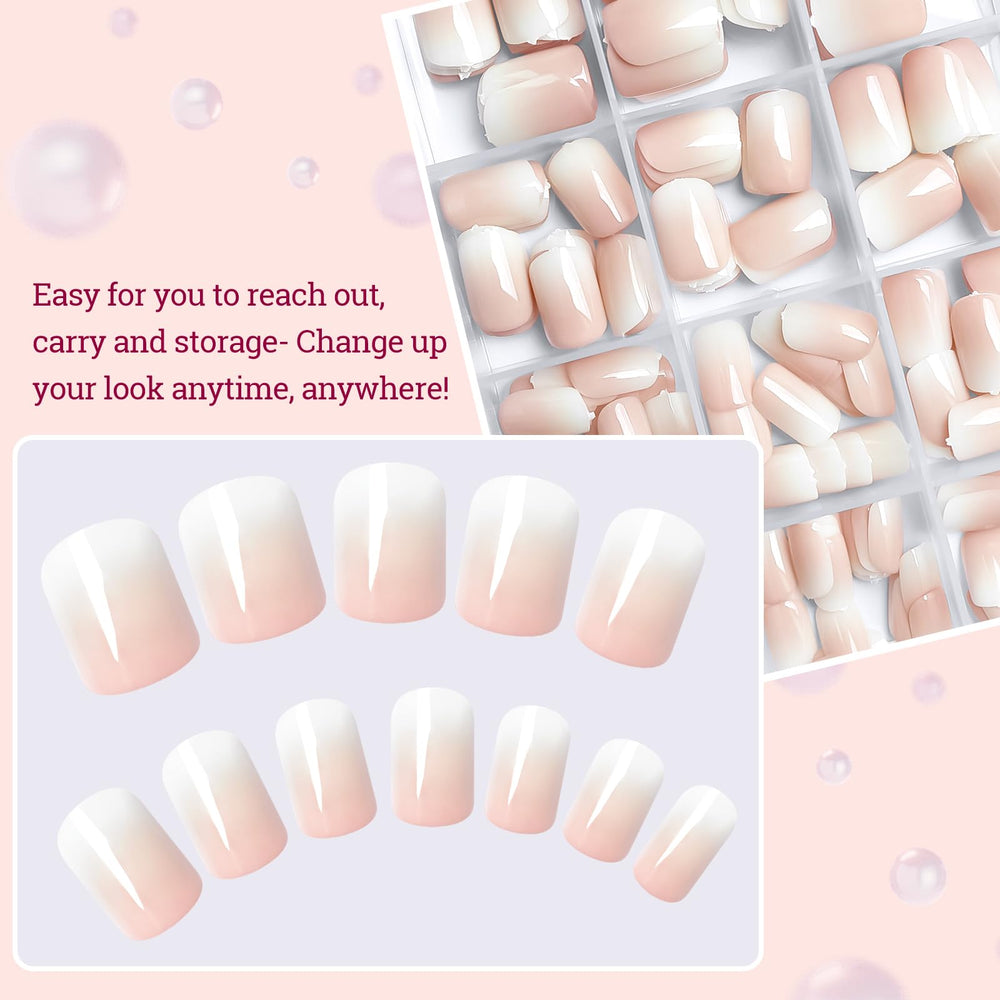 LuckForever nails on finger demonstrate comfortable fit and natural appearance