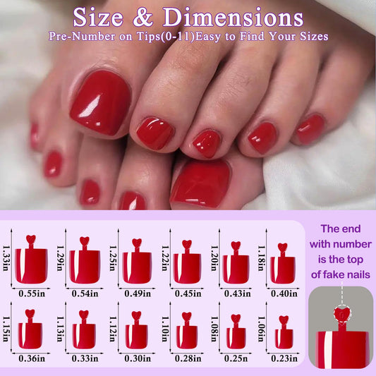 LuckForever pink square toe nails deliver vibrant temporary nail art for daily wear