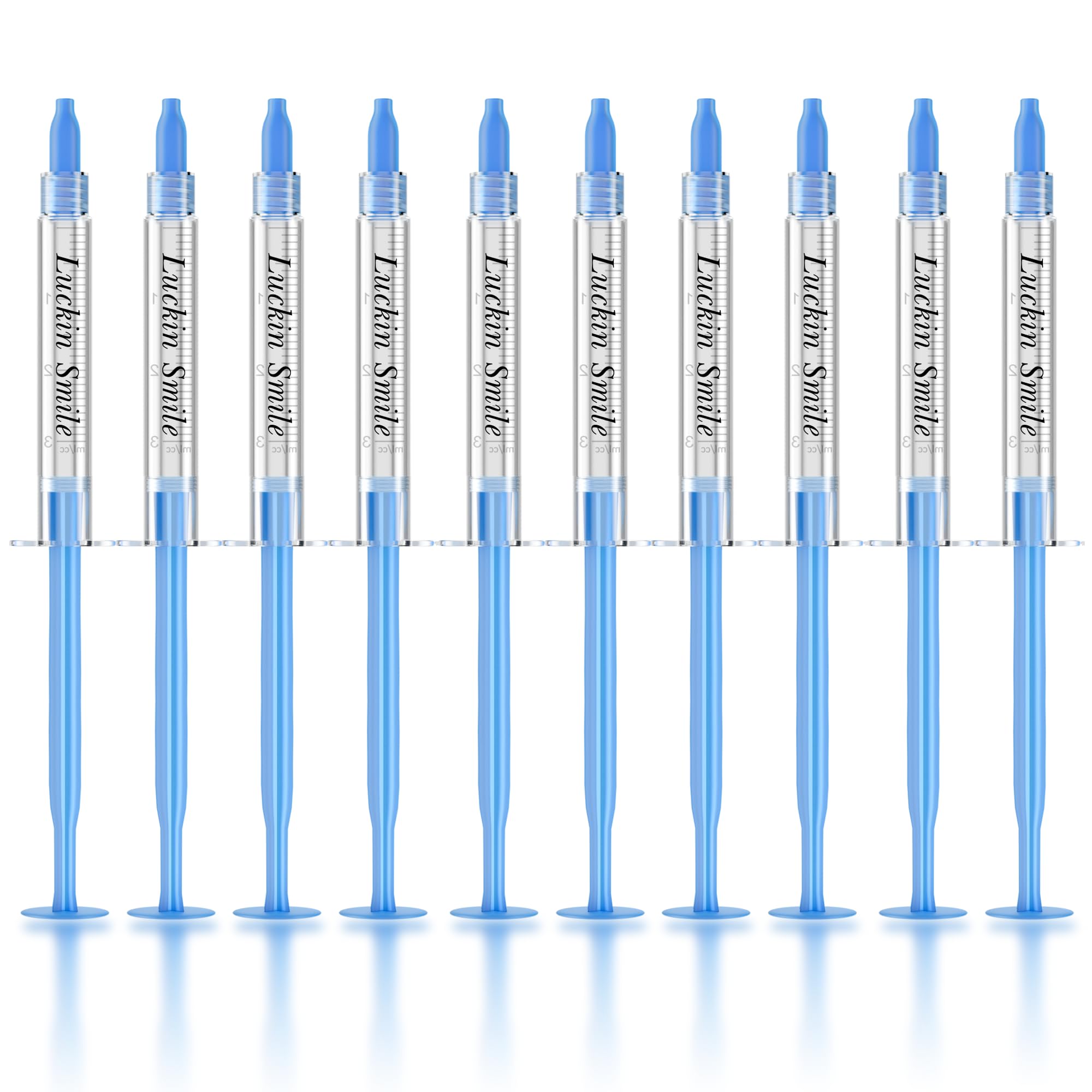 LUCKIN SMILE Teeth Whitening Gel Refills – 10 gels, 35% Carbamide Peroxide