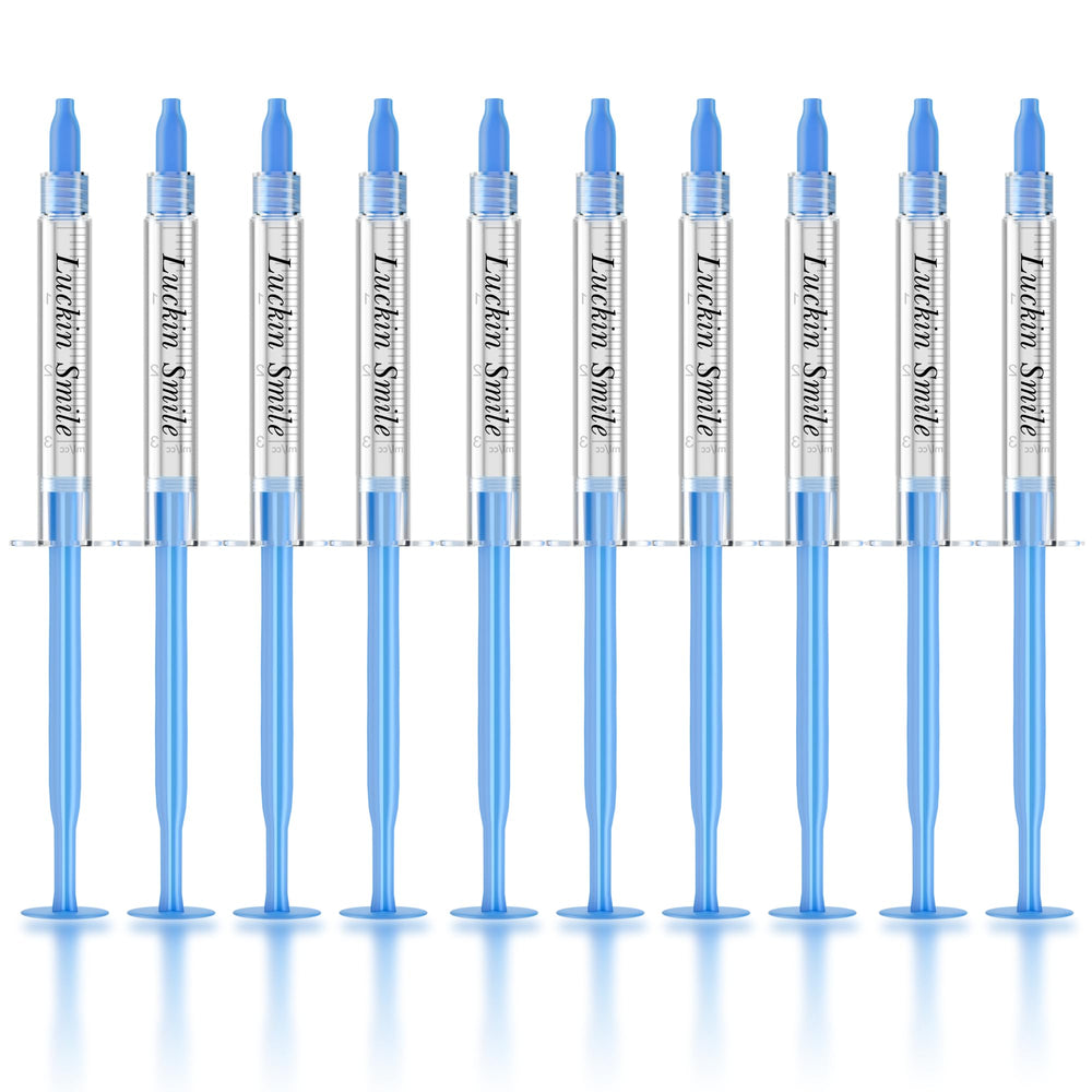 LUCKIN SMILE Teeth Whitening Gel Refills – 10 gels, 35% Carbamide Peroxide