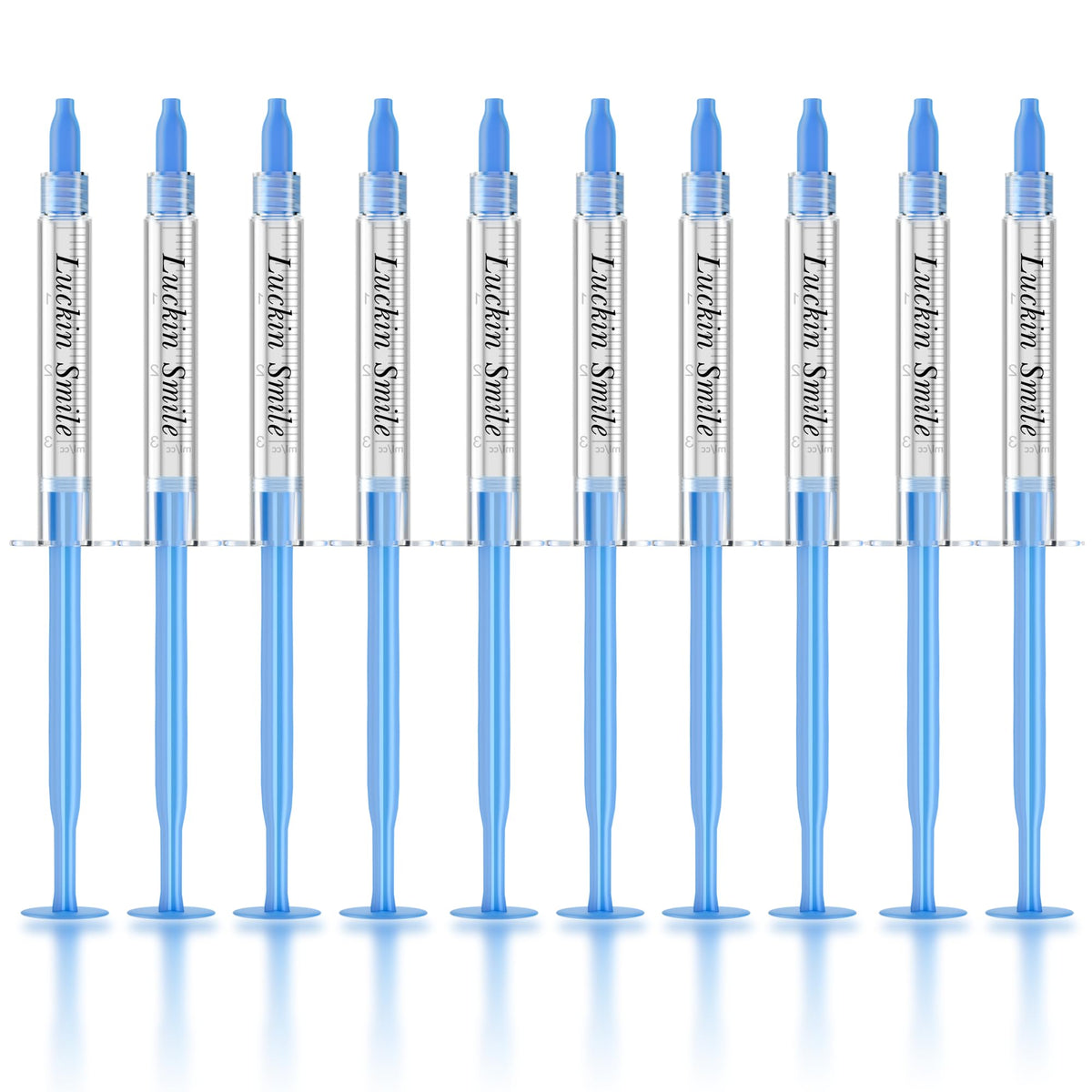 LUCKIN SMILE Teeth Whitening Gel Refills – 10 gels, 35% Carbamide Peroxide