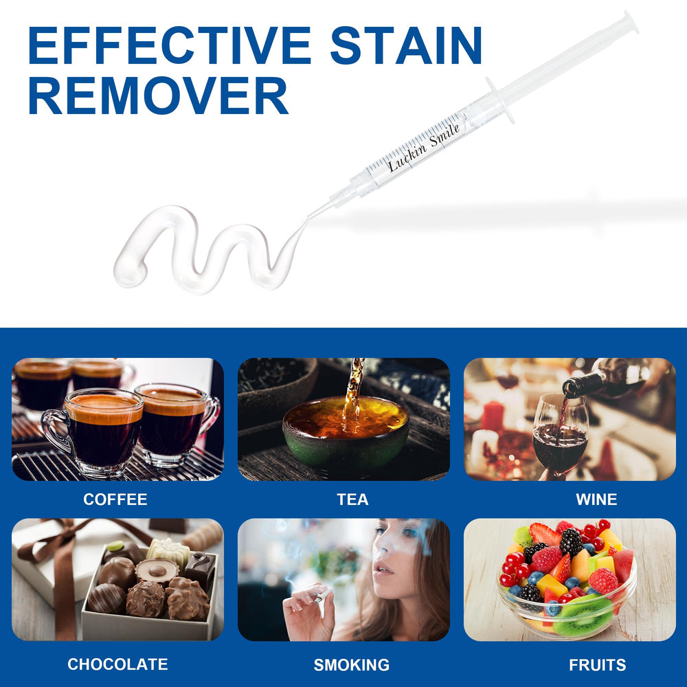 Compatible with whitening trays, LEDs and clear aligners