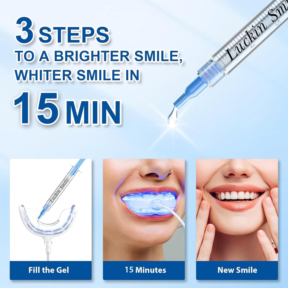 Gentle whitening gel with 3% potassium nitrate for sensitive teeth