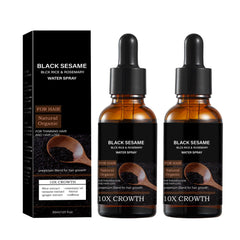 Lucksun Black Sesame Hair Growth Oil bottle promotes nourishment for healthier strands.